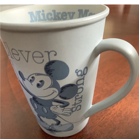 2 Walt Disney World Minnie & Mickey Mouse Coffee Mugs Adjectives Smart Sweet - Picture 7 of 8